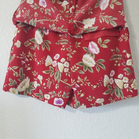 EP Pro Red Floral Golf Skort size 6 Chinoiserie - Picture 11 of 14